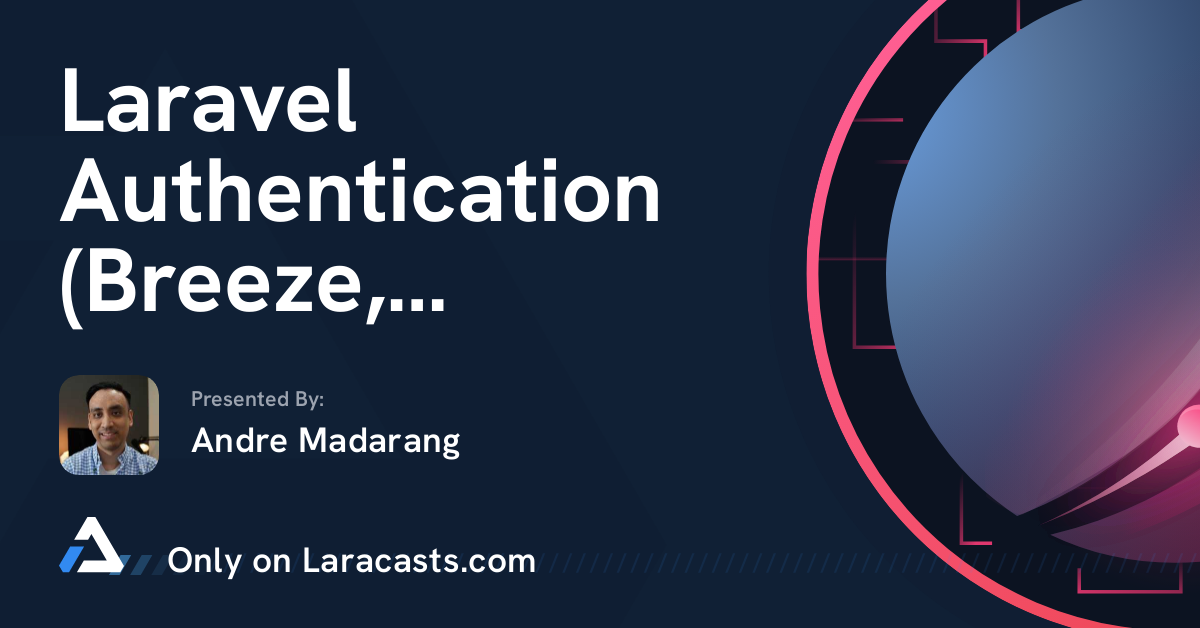 تصویر بندانگشتی احراز هویت Laravel (Breeze، Jetstream، Fortify)