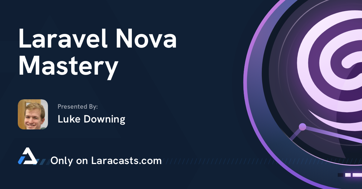 تصویر بندانگشتی تسلط بر Laravel Nova