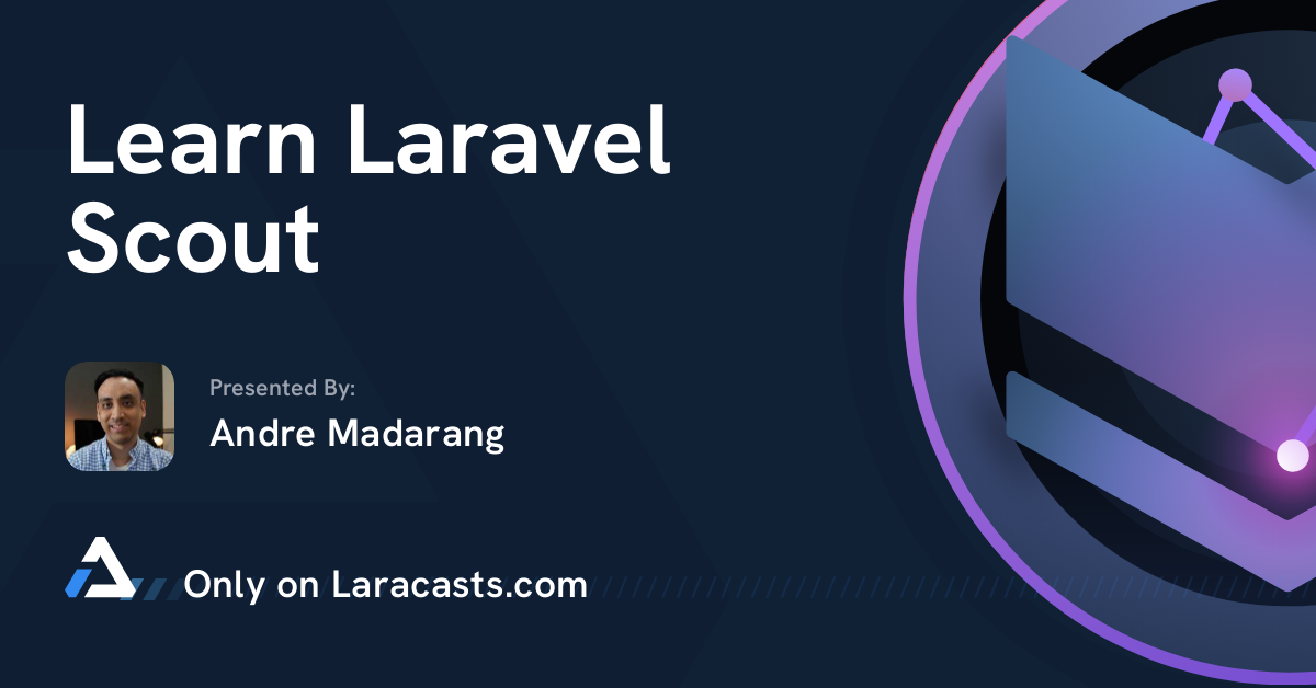 تصویر بندانگشتی Laravel Scout را یاد بگیرید