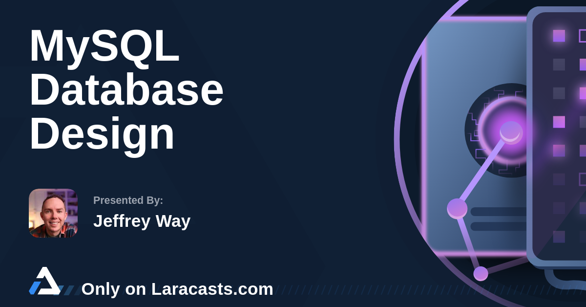 تصویر بندانگشتی طراحی دیتابیس MySQL