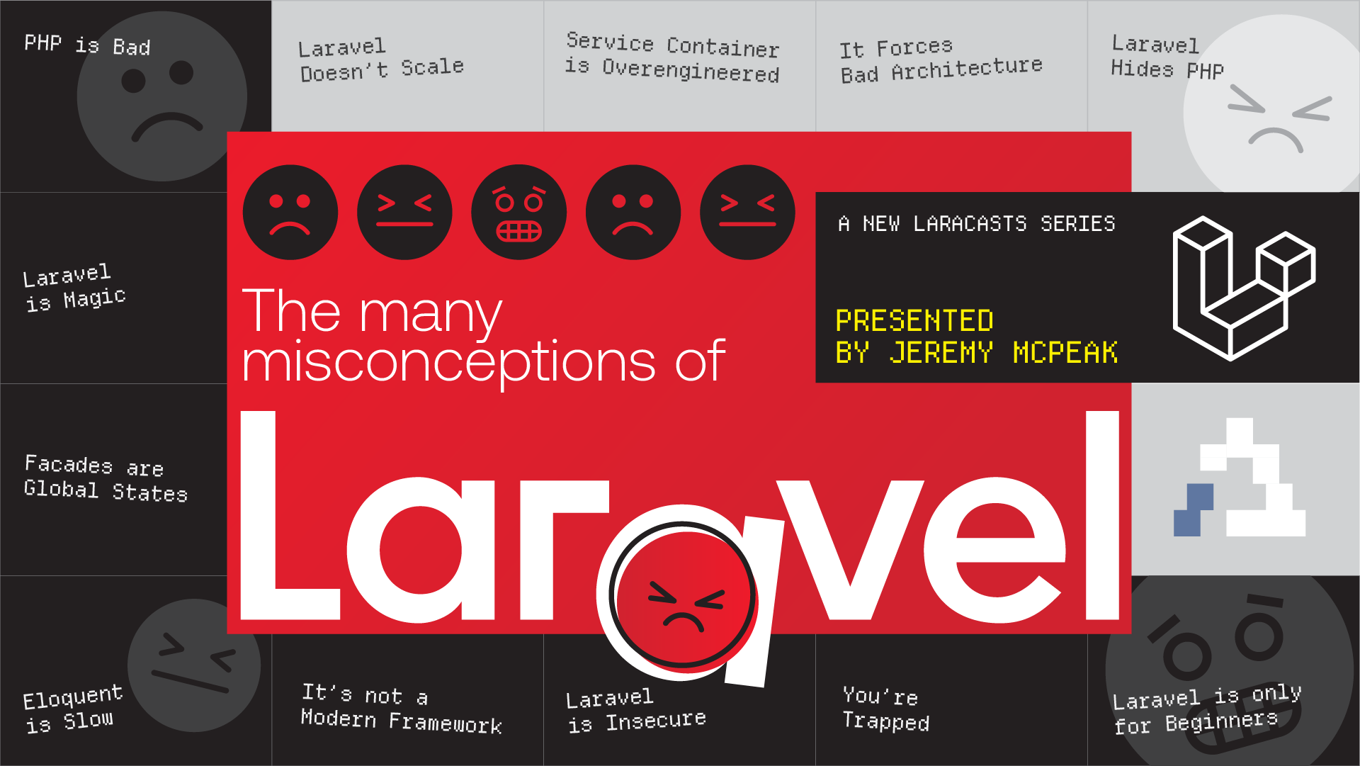 تصویر بندانگشتی بسیاری از باورهای غلط درباره Laravel